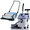 Профессиональные подметальные машины и пылесосы Профессиональные подметальные машины и пылесосы